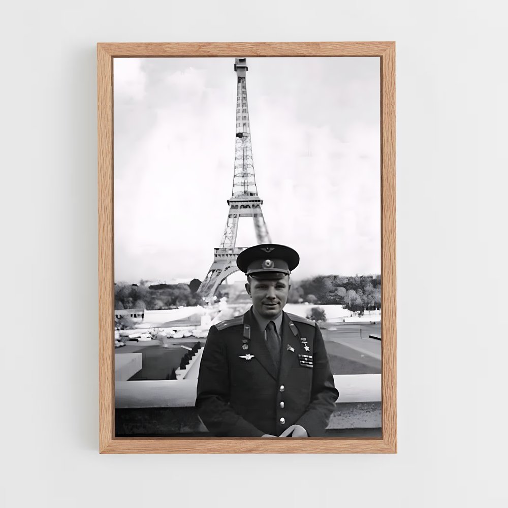 Poster Gagarin à Paris – affiche Astronautes (vue 4)